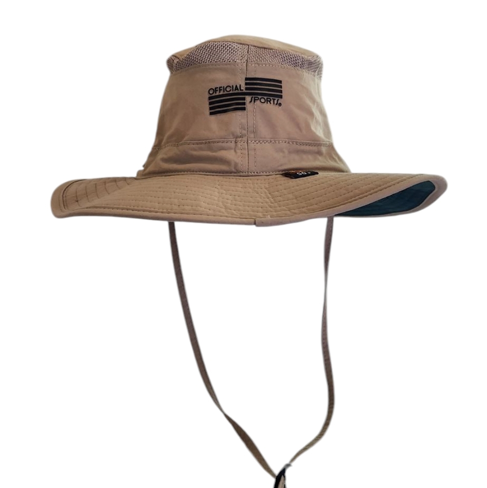Official Sports UV 50+ Tan Hat. Size L